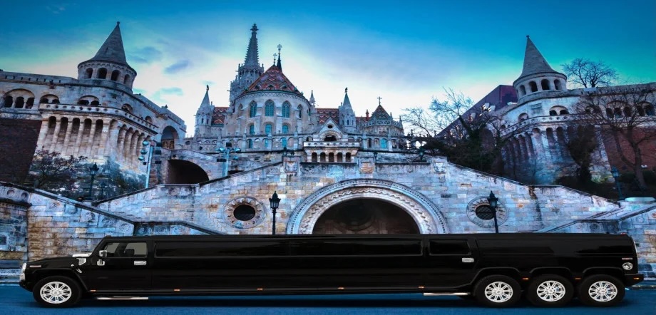 Limousines and party buses